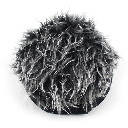 Spiked Wig Hat - Unisex Funny Hair Baseball Cap for Outdoor Sun Protection, Hip-Hop & Dance