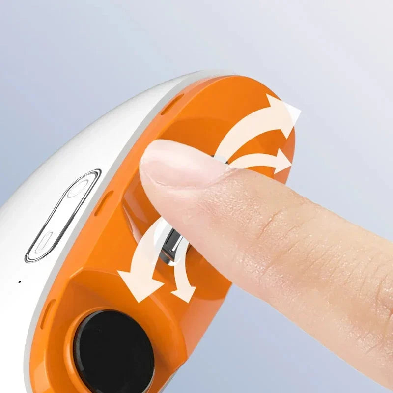Xiaomi 2-in-1 Smart Electric Nail Clippers – Automatic Polished Armor Trim for Children’s Nail Care
