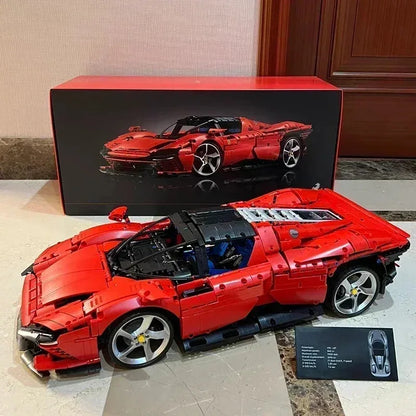 Daytonae SP3 Car Building Block Model — 3778 Pieces, Compatible with 42143, Birthday Gift for Kids and Adults