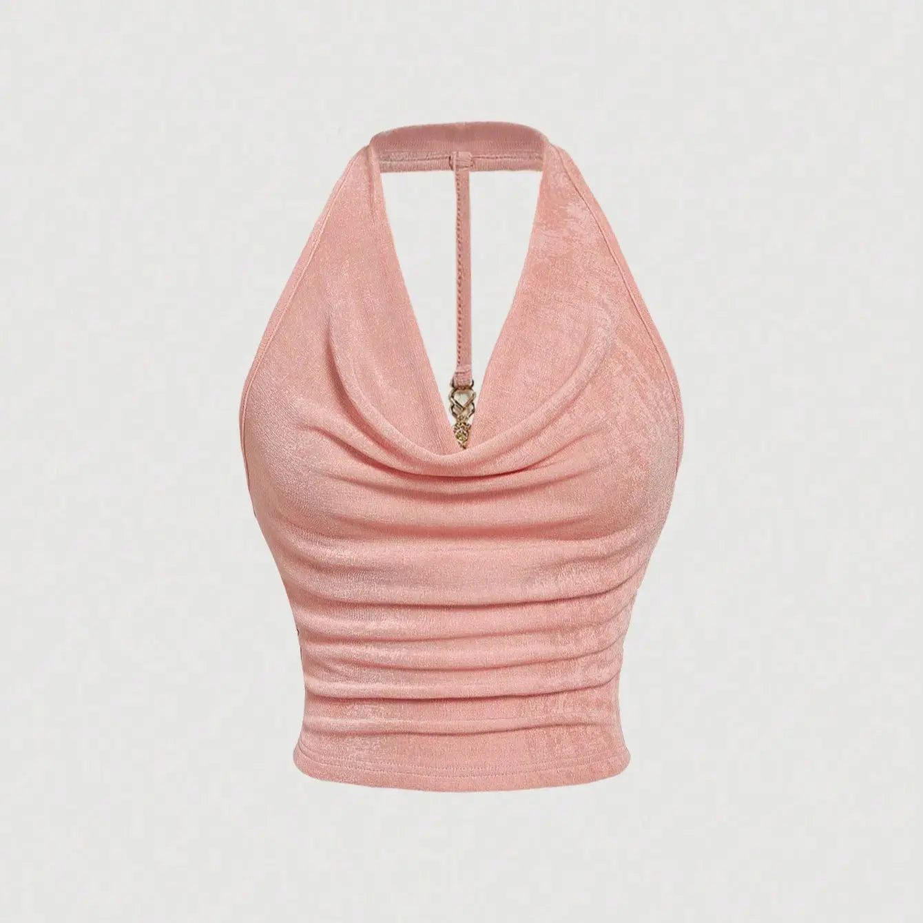 Elegant Women’s Halterneck Vest – Comfortable, Stylish Summer Top for Casual & Dressy Wear