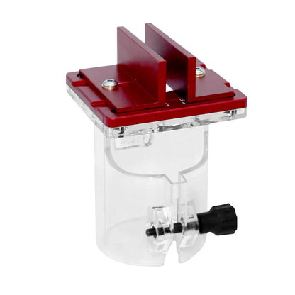 Slotting Guide Base for 65mm Trimming Machine – 2-in-1 Furniture Concealed Connector & Buckle Fastener (Wood Milling Base)