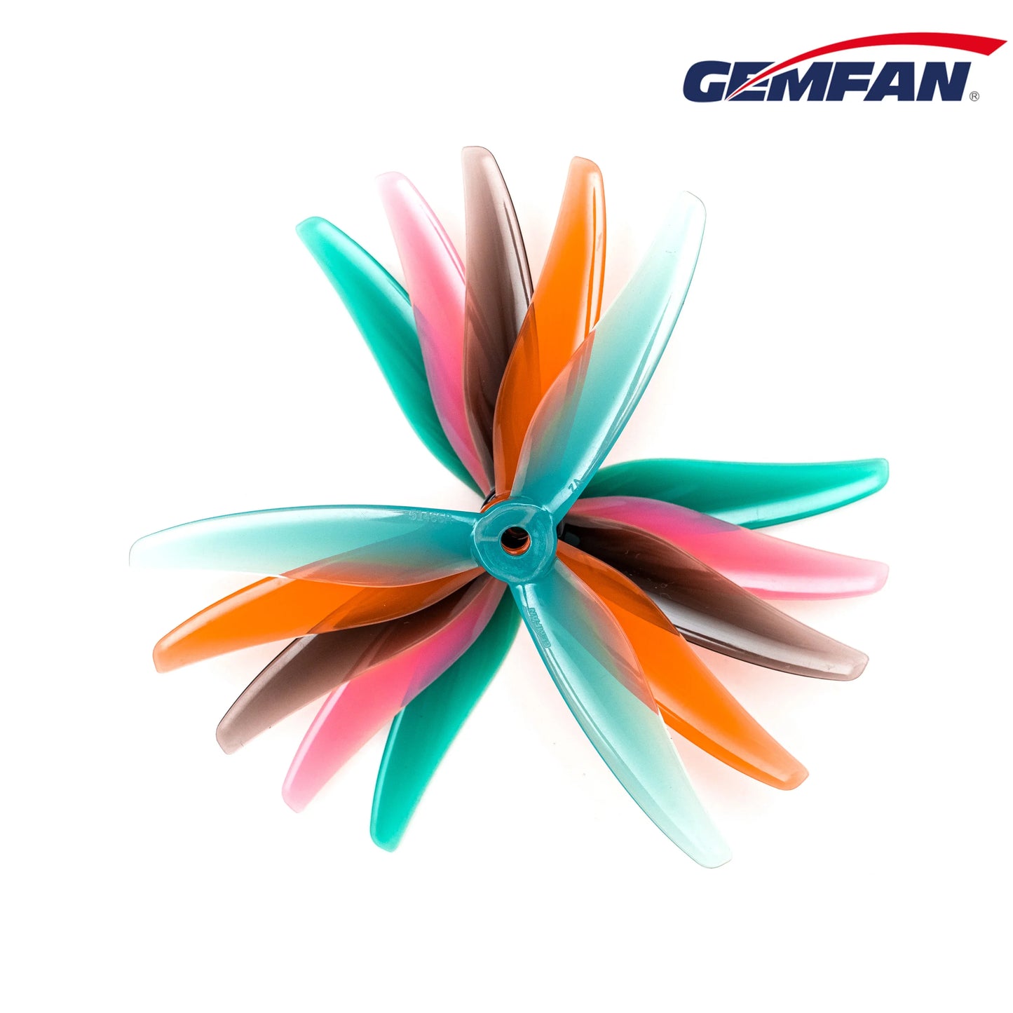 4PCS Gemfan 51466 V2 5” 3-Blade Tri-Propellers for FPV Racing Drones – Brushless Motor, 6 Colors