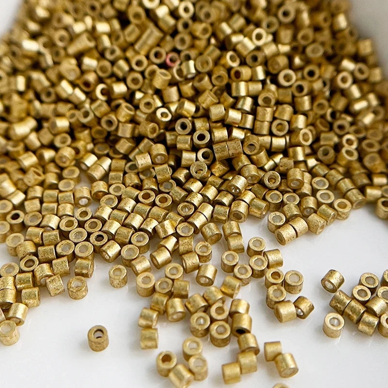 Oil Painting Color Glass Seed Beads - 11/0 Loose Spacer Beads for DIY Jewelry Making, Sewing & Craft Accessories