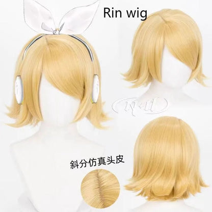Anime Rin & Len Cosplay Costume — Kagamine JK Uniform for Halloween, Comic Con & Cosplay Outfits