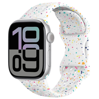 Silicone Apple Watch Strap - Breathable Wristband for Watch 11/10/9/8/7 Ultra 3/2 SE Series 49mm-41mm