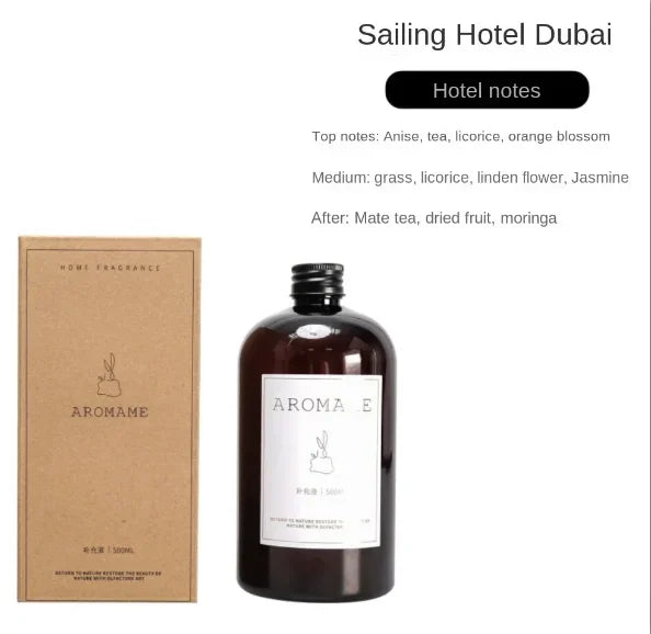 Ritz Carlton Aromatherapy Diffuser – Essential Oils & Reed Fragrance for Burj Al Arab, Shangri-La, Hilton & Home