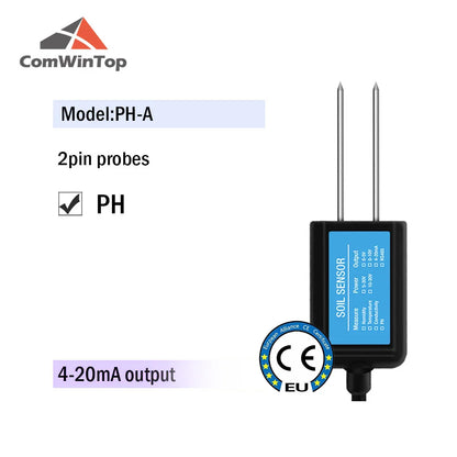 7-in-1 Soil Moisture, Temperature, Humidity, EC, pH & NPK Sensor with RS485, 4-20mA or 0-5V Output