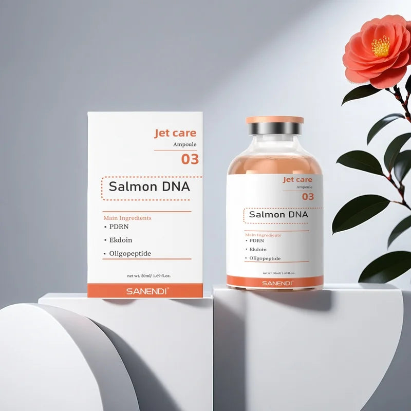 PDRN Salmon Stem Cell Serum Spray — Oxygen Ampoule for Peeling, Moisturizing & Anti-Aging Skin Care