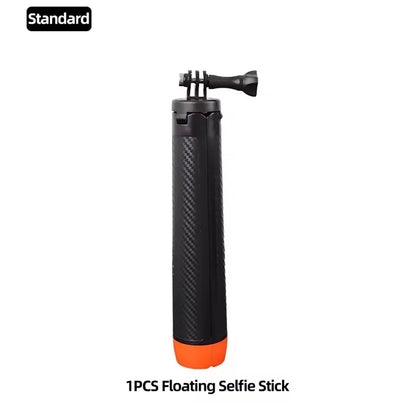 BSLIUFANG Underwater Buoyancy Pole Selfie Stick Tripod — Extendable Mount for GoPro, Insta360, DJI Osmo, and Sports Cameras
