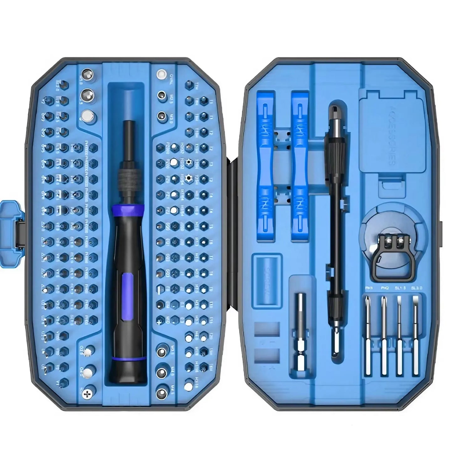 152/25-in-1 Precision Screwdriver Set – Laptop & Electronics Repair Tool Kit with T5 T6 Torx Bits for Professional Use