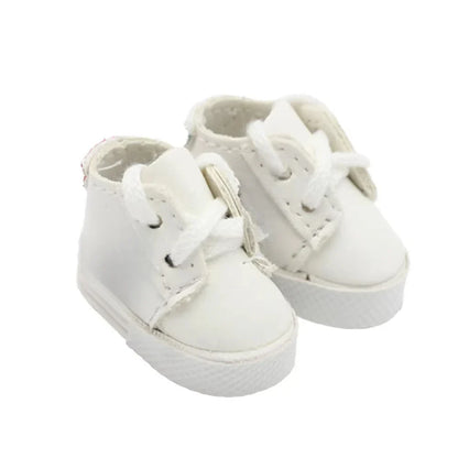17cm Mini Plush Doll Clothes Set – Kpop EXO Labubu Idol Princess Shoes & Casual Sneakers Accessories, Clothing Gift
