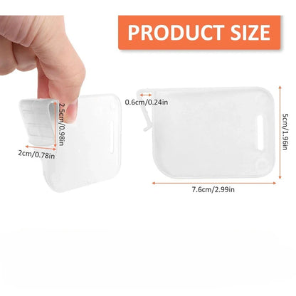 8/12/16 Pc Adjustable Refrigerator Storage Divider – Snap-On Fridge Door Shelf Organizer Bins, Plastic Container Separator