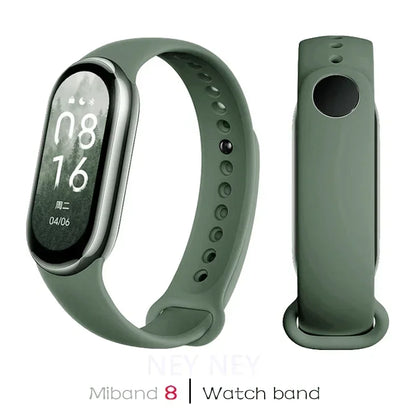 Sport Silicone Strap for Xiaomi Mi Band 9/8 NFC – Replacement Smartwatch Wristband Bracelet