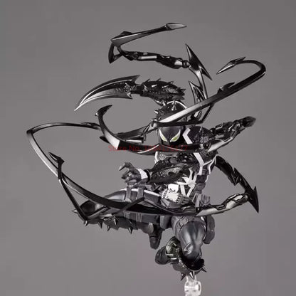 New Venom Revoltech Amazing Yamaguchi Figure – Agent Venom Anime Model, Eugene Thompson Collectible Toy, Gift Edition
