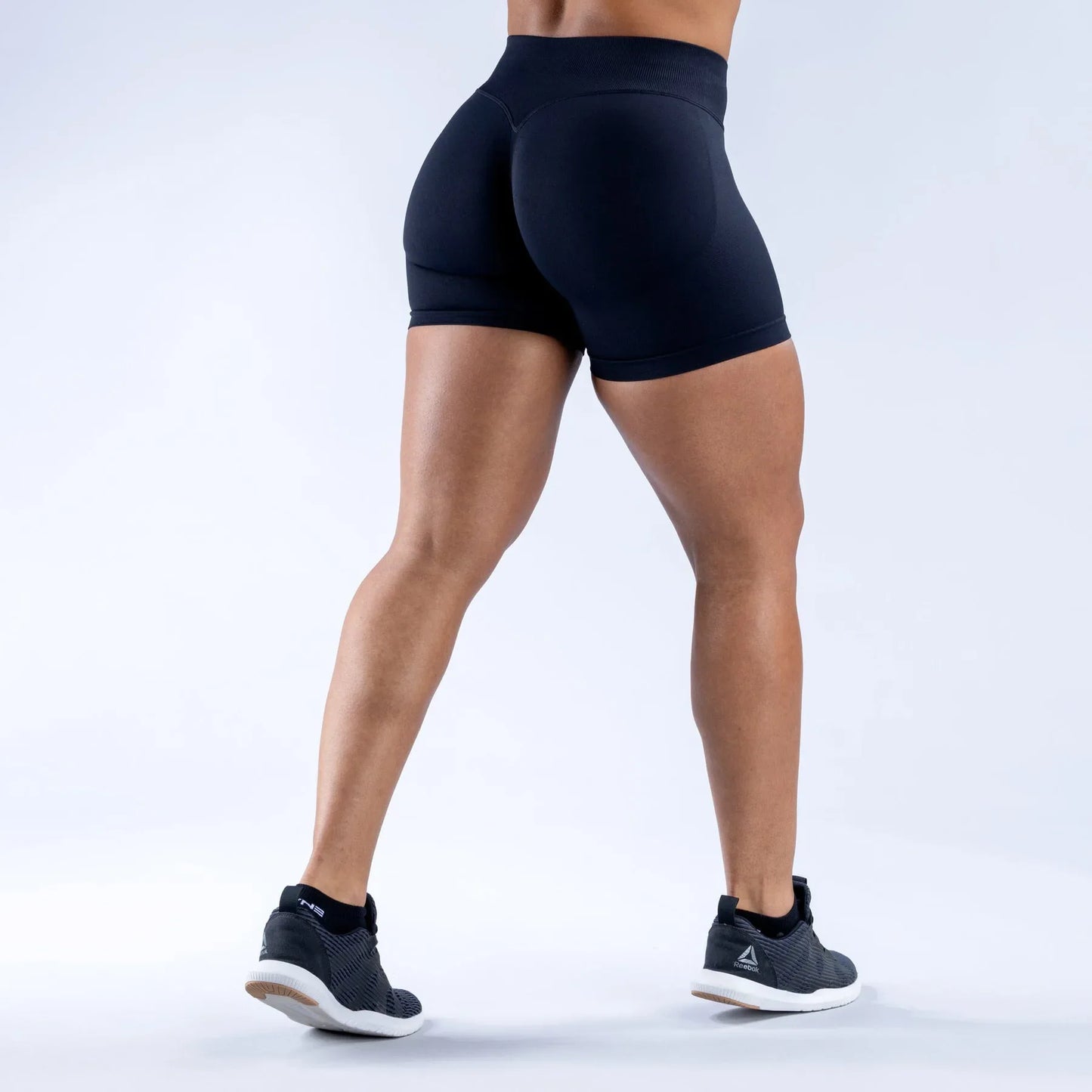 Women’s Gym Impact Running Shorts — Seamless Scrunch Butt Biker & Yoga Athletic Leggings