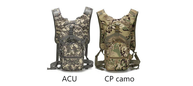 15L Molle Tactical Backpack – Outdoor Sports Bicycle Bag for Cycling, Hiking, Climbing, Camping & Fishing with Hydration Support