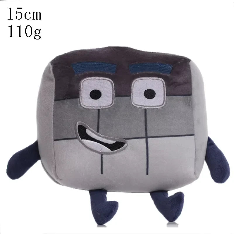 Children’s Educational Animation Digital Building Blocks Toy – Math Plush Doll Game, Birthday Gift