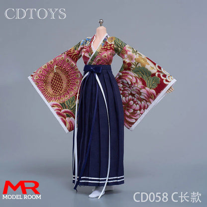 CDToys CD058 1/6 Scale Female Witch Kimono Costume – Doll Clothes for 12" Soldier Action Figures