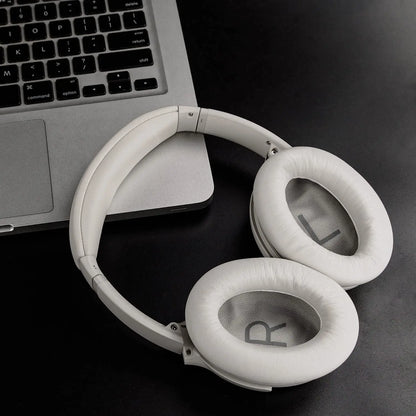 KUTOU Replacement Ear Pads for Bose QC45 – Soft Protein Leather Cushions for QuietComfort 45
