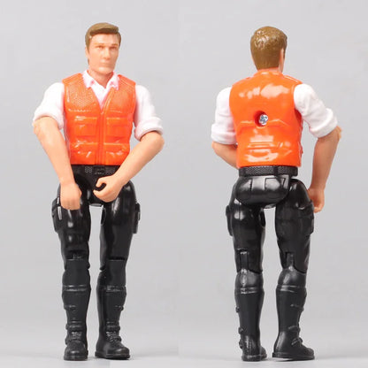 1/18 Scale 3.75" Motorcycle Racer Action Figure – Villopoto #5, Dungey #199, Pastrana Bike Model Collectible Toy