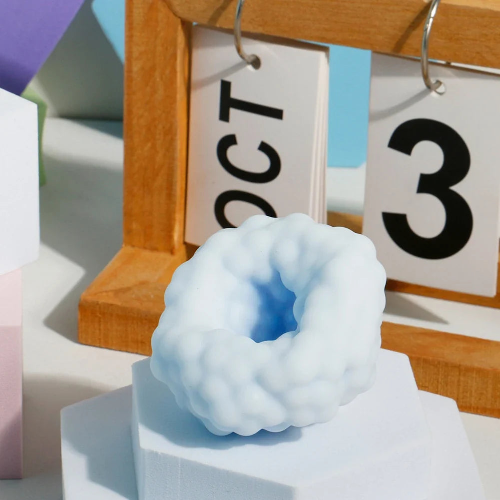 Crunchy Squishy Stress Ball - Sand-Filled Fidget Squeeze Toy for Stress Relief & Office Desk Use