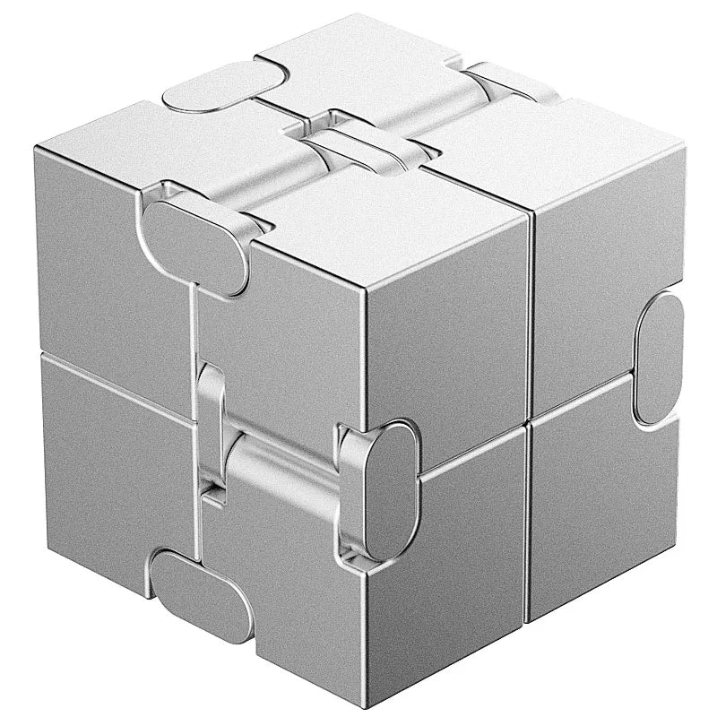 Magic Infinity Cube – Stress Relief & Educational Fidget Toy for Kids and Adults, Portable Christmas Gift