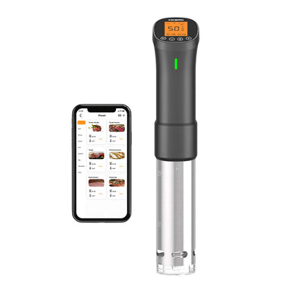 INKBIRD ISV-200W Wi-Fi Sous Vide Precision Cooker – Powerful Durable Stainless Steel Immersion Circulator
