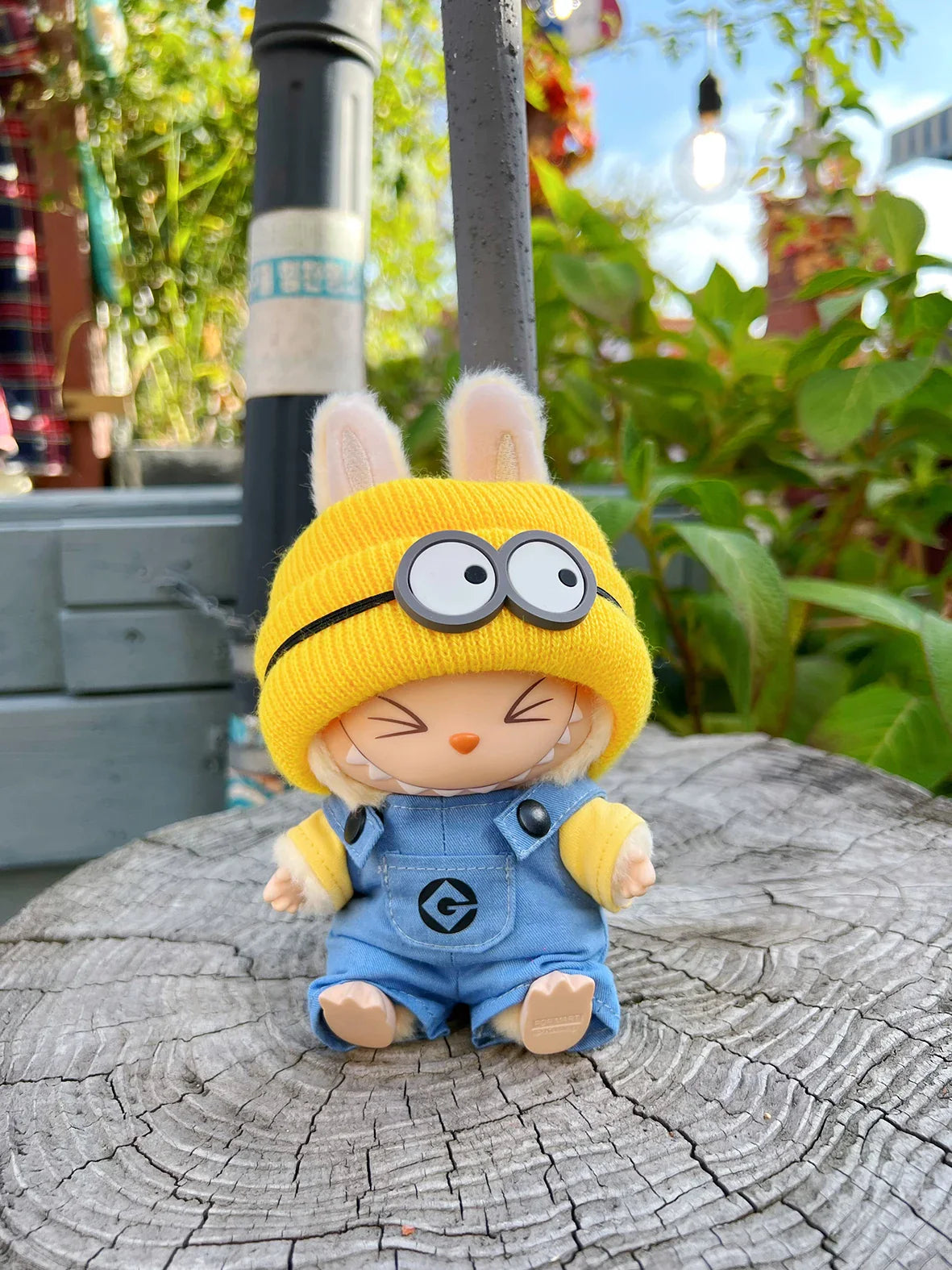 Cartoon Labubu Cute Minions Wukong DIY Outfit – Mini Vinyl Doll Clothing Set & Kawaii Accessories Gift