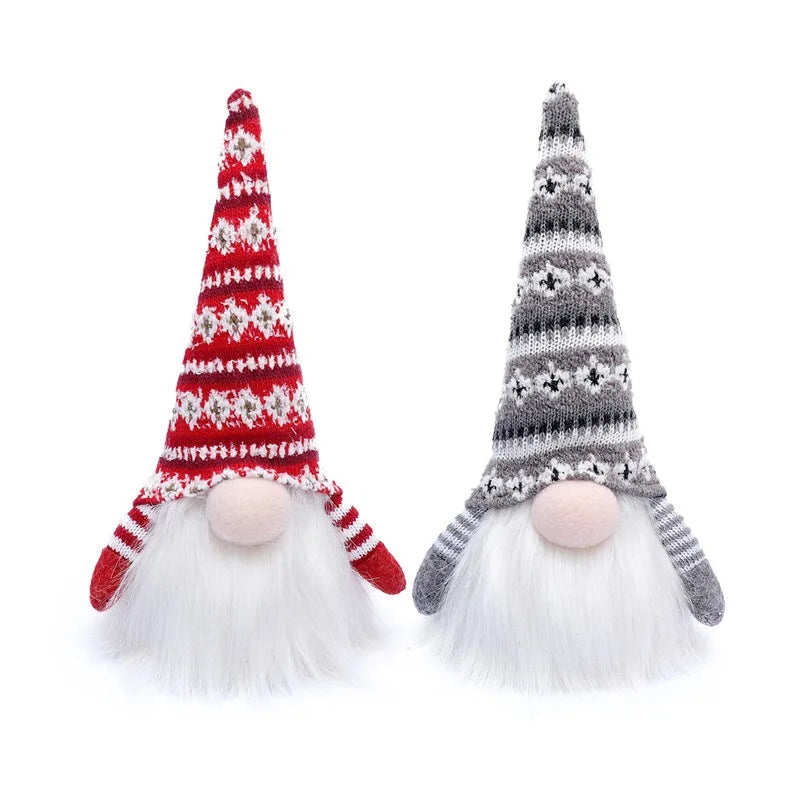 20/30cm LED Faceless Elf Gnome Doll — Christmas & New Year Light-Up Decoration for Home, Kids Gift 2025