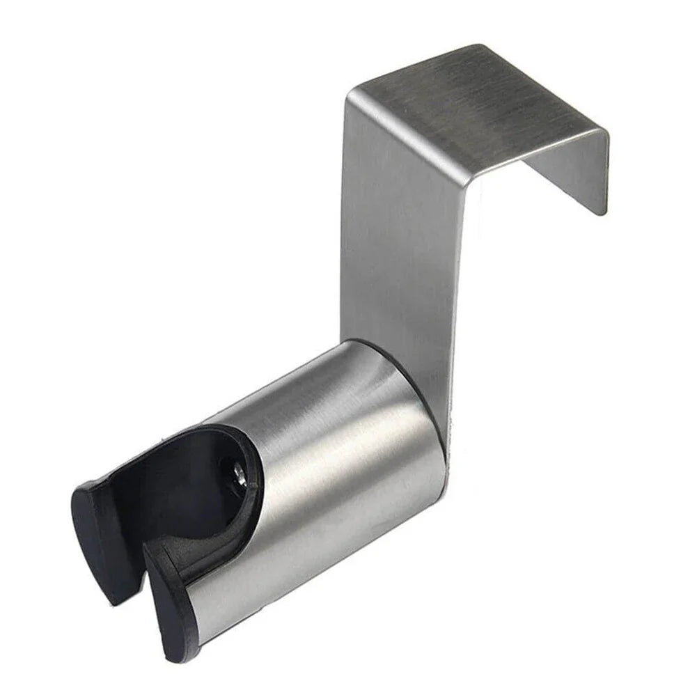 Stainless Steel Bidet Sprayer Holder: Toilet Bathroom Attachment Hanging Bracket for Hand Shower - Durable Hook Hanger