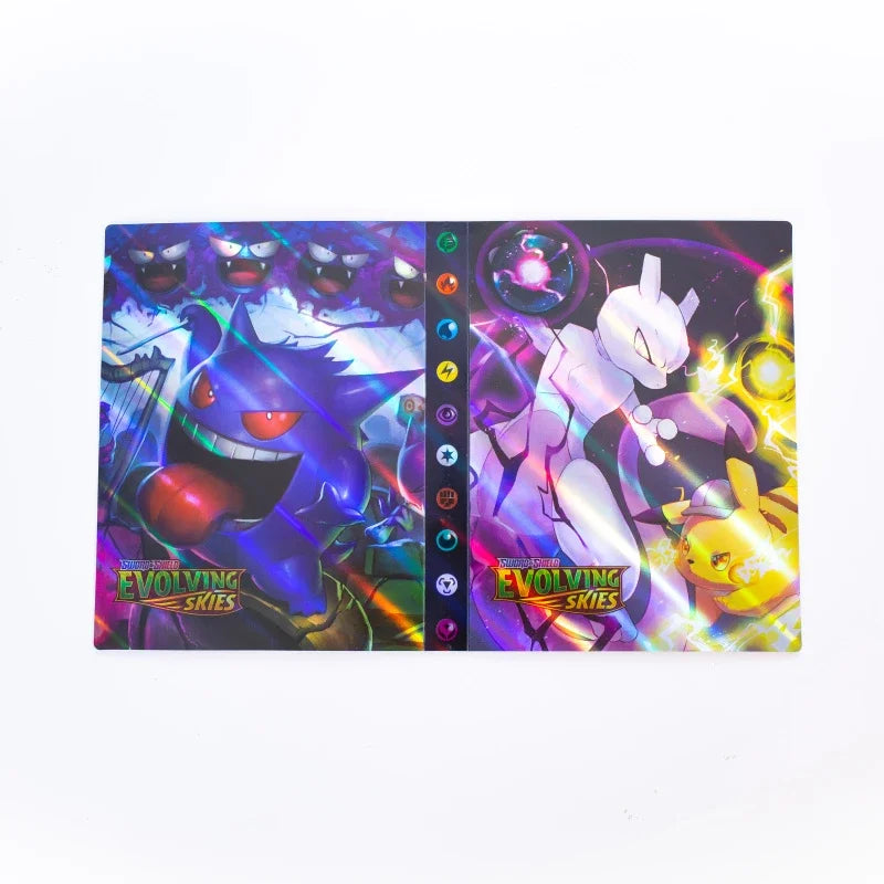 Charizard 240Pcs Card Album – Anime Card Binder for Mewtwo, Charizard & Collections, Protector Folder Gift