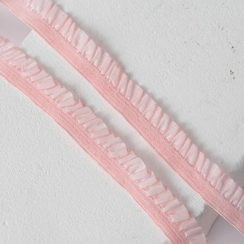 5m Elastic Lace Trim Ribbon for Dress Decoration, DIY Sewing & Crafts