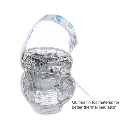 Multifunctional Waterproof Hanging Insulation Bag – Baby Food Feeding Cup & Water Bottle Thermal Cover