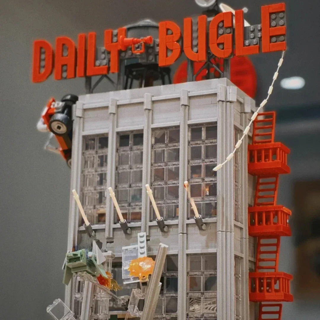 Newspaper Office Building Blocks Set — Anniversary Edition, Compatible with Lego, Perfect Christmas Gift 76178