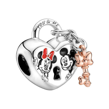 Fall New 925 Silver Plated MINISO Marvel Star Wars Rescuers Pendant Charm – Fits Original Pandora Bracelet, DIY Jewelry for Women