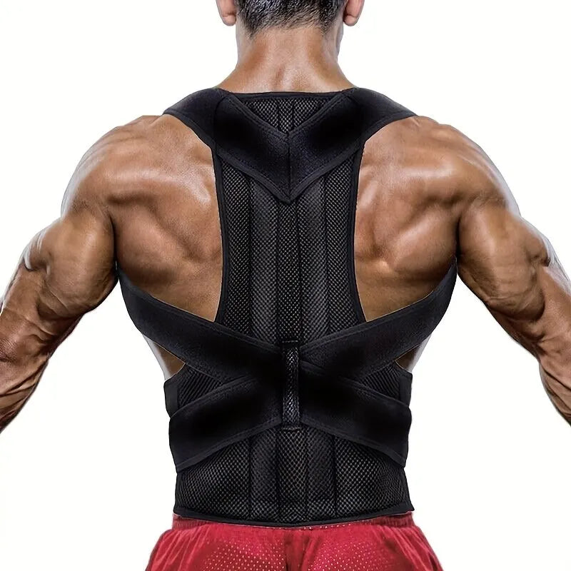 Hunchback Posture Corrector – Chest, Shoulder & Neck Support Tape Training Equipment