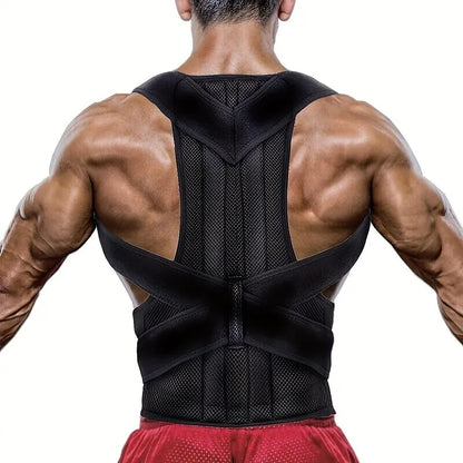 Hunchback Posture Corrector – Chest, Shoulder & Neck Support Tape Training Equipment