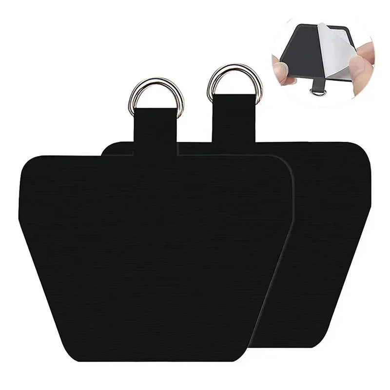 1–20PCS Universal Self-Adhesive Lanyard Tabs – Strong Phone Wrist Strap Patch Clips & Hanging Rope Replacement Set