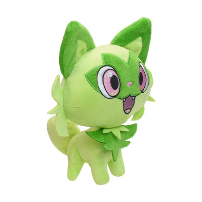 Pokemon Sprigatito Plush – Floragato & Meowscarada Evolution Stuffed Doll, 9th Gen Anime Toy Gift for Kids