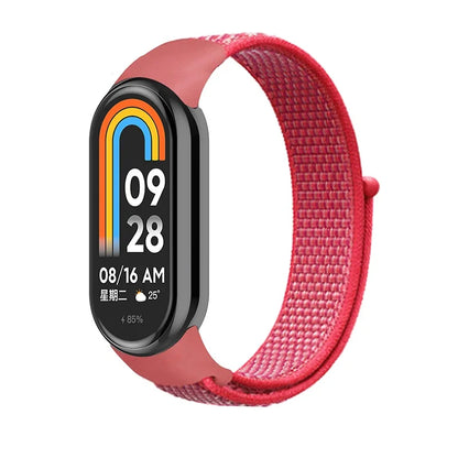 Nylon Sport Loop Strap for Xiaomi Mi Band 9 8 NFC – Replacement Wristband for Mi Band 7 6 5 4 3