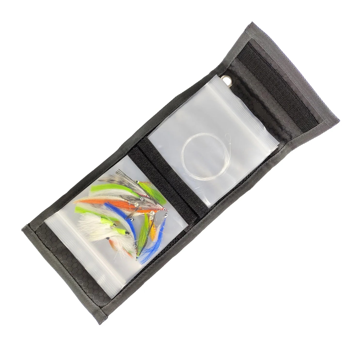 Aventik 10 Pocket Fishing Tackle Binder – Fly Fishing Leader Tippet Wallet & Storage Case for Tippet Line
