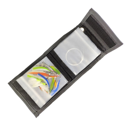 Aventik 10 Pocket Fishing Tackle Binder – Fly Fishing Leader Tippet Wallet & Storage Case for Tippet Line