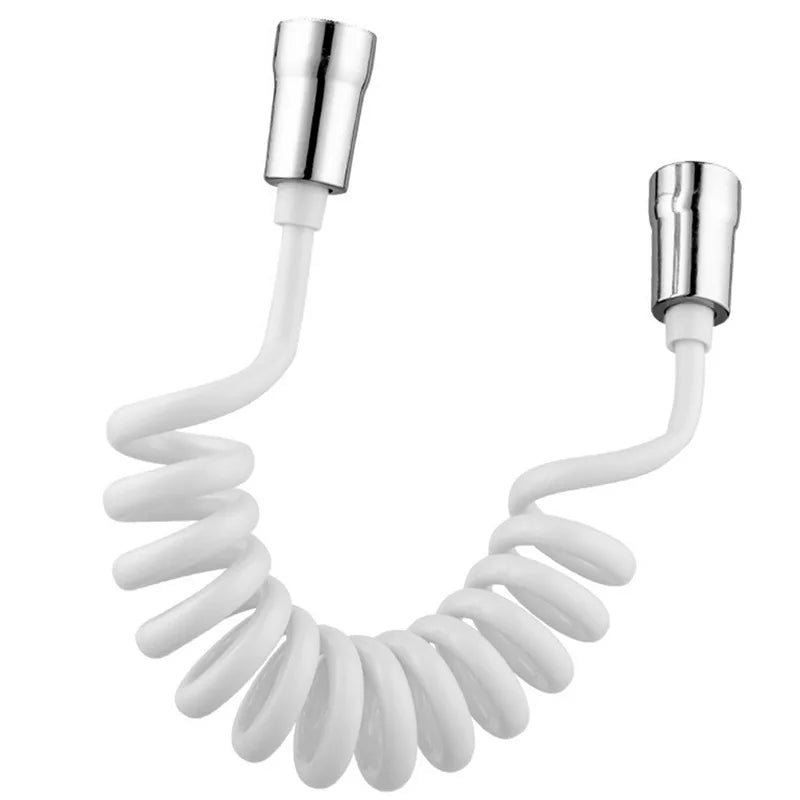 Handheld Toilet Bidet Sprayer with Flexible Spring Hose – Bathroom Shower Head Accessory