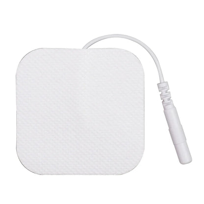 100/50pcs 5x5cm Muscle Stimulator Electrode Pads – Self-Adhesive Non-Woven Replacement for TENS Therapy Machines