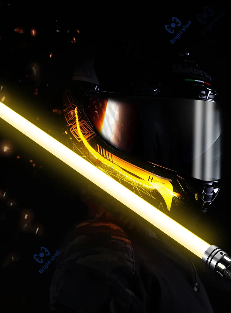 RGB Metal Lightsaber Toy – 15-Color Changing Laser Sword with Sound Effects, Force FX Jedi Blaster Gift for Kids