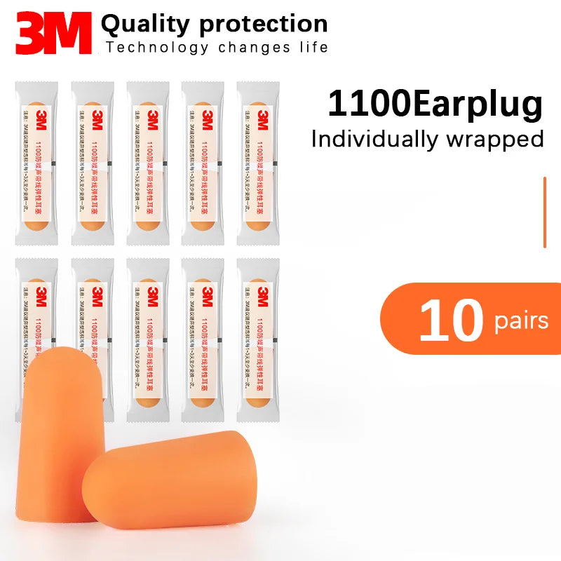 3M Industrial Anti-Noise Earplugs – Mechanical Noise Reduction & Hearing Protection