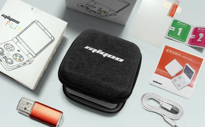 MIYOO Flip V2 Handheld Retro Game Console – 3.5'' IPS Screen, Compact & Portable Gaming Device for Travel or Gifts