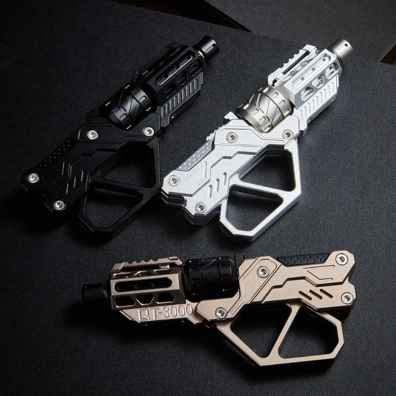 EDC QT-3000 Fidget Spinner - Metal Flip Push Slider Stress Relief Fingertip Gyro Toy