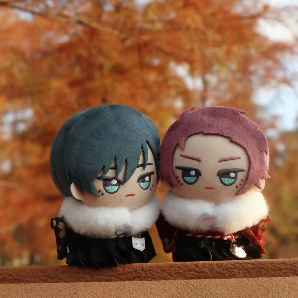 Mini Blue Lock Nagi Plush Keychain – Cute Anime Backpack Charm & Stuffed Doll Gift