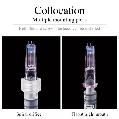 Medical Disposable 34G Powder Needle – Non-Painless Ultrafine Beauty Needle (1.2mm/1.5mm)